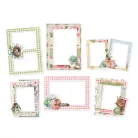 Simple Stories Chipboard  - Chipboard Frames - Simple Vintage Spring Garden (1 csomag)