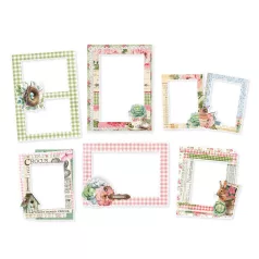   Simple Stories Chipboard  - Chipboard Frames - Simple Vintage Spring Garden (1 csomag)
