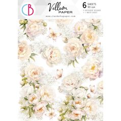   Ciao Bella Vellum papírkészlet A4 - Always & Forever - Vellum Paper Patterns (6 ív)