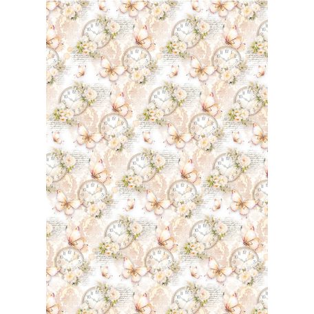 Ciao Bella Vellum papírkészlet A4 - Always & Forever - Vellum Paper Patterns (6 ív)