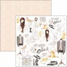 Ciao Bella Scrapbook papírkészlet 12" (30 cm) - Always & Forever - Patterns Pad (8 ív)