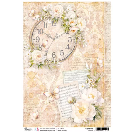 Ciao Bella Rizspapír A4 - Always & Forever - Piuma Forever - Rice Paper (1 ív)