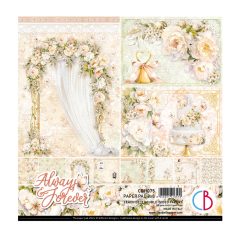   Ciao Bella Scrapbook papírkészlet 8" (20 cm) - Always & Forever - Paper Pad (12 ív)