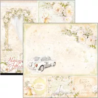   Ciao Bella Scrapbook papírkészlet 8" (20 cm) - Always & Forever - Paper Pad (12 ív)