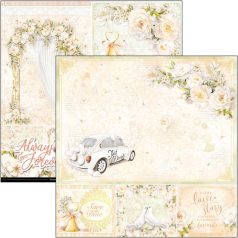   Ciao Bella Scrapbook papírkészlet 8" (20 cm) - Always & Forever - Paper Pad (12 ív)