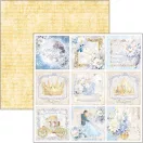 Ciao Bella Scrapbook papírkészlet 12" (30 cm) - Midnight Spell - Patterns Pad (8 ív)