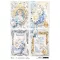Ciao Bella Rizspapír A4 - Midnight Spell - Midnight spell cards - Rice Paper (1 ív)
