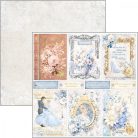 Ciao Bella Scrapbook papírkészlet 8" (20 cm) - Midnight Spell - Paper Pad (12 ív)