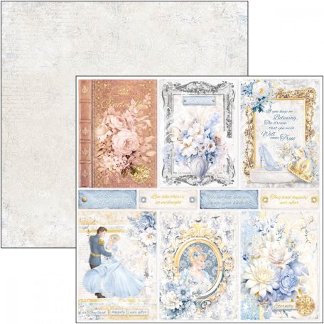 Ciao Bella Scrapbook papírkészlet 8" (20 cm) - Midnight Spell - Paper Pad (12 ív)