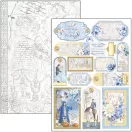 Ciao Bella Papírkészlet A4 - Midnight Spell - Creative Pad (9 ív)
