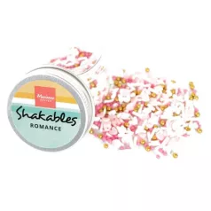   Marianne Design Díszítőelem rázóablakhoz - Shakables, Romance - Shaker elements (1 csomag)