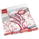 Marianne Design Vágósablon - Sweet heart sprig - Creatable (1 csomag)