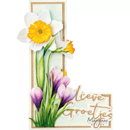 Marianne Design Vágósablon - Tiny's Crocus XL - Creatable (1 csomag)