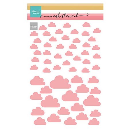 Marianne Design Stencil - Clouds - Stencils (1 db)