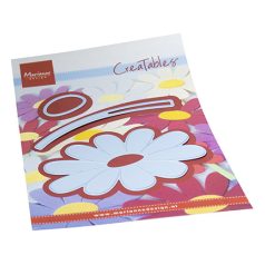   Marianne Design Vágósablon - Happy Daisy - Creatable (1 csomag)