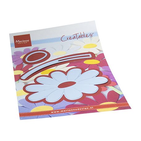 Marianne Design Vágósablon - Happy Daisy - Creatable (1 csomag)
