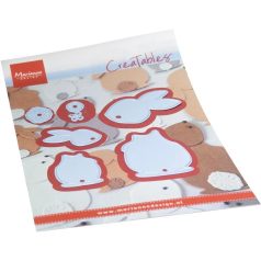   Marianne Design Vágósablon - Bunnies - Nyuszik - Creatable (1 csomag)