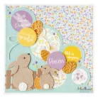 Marianne Design Vágósablon - Punch die XL Eggs - Húsvéti tojások - Craftable (1 csomag)