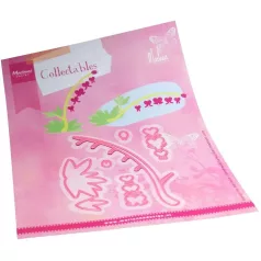   Marianne Design Vágósablon - Bleeding hearts by Marleen - Collectable (1 csomag)