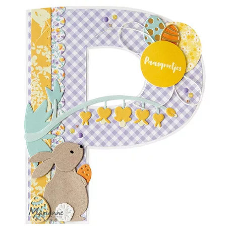 Marianne Design Vágósablon - Bleeding hearts by Marleen - Collectable (1 csomag)