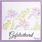 Marianne Design Szilikonbélyegző - Silhouette Art, Freesia - Clear Stamps (1 db)