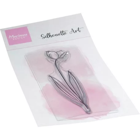 Marianne Design Szilikonbélyegző - Silhouette Art, Tulip - Clear Stamps (1 db)