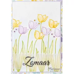   Marianne Design Szilikonbélyegző - Silhouette Art, Tulip - Clear Stamps (1 db)