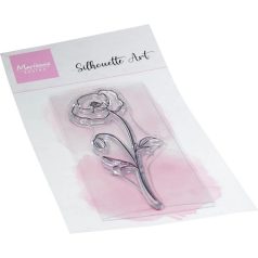   Marianne Design Szilikonbélyegző - Silhouette Art, Poppy - Clear Stamps (1 db)