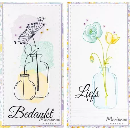 Marianne Design Szilikonbélyegző - Silhouette Art, Hemlock - Clear Stamps (1 db)