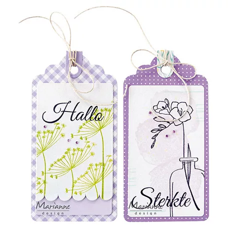 Marianne Design Szilikonbélyegző - Silhouette Art, Hemlock - Clear Stamps (1 db)