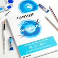   Canson Graduate Akvarellpapír tömb A4 - 250 g - Graduate Watercolour (20 ív)