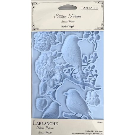 Limited Edition LaBlanche Szilikon öntőforma - Birds - Silicon Mould (1 db)