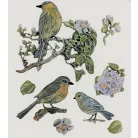 Limited Edition LaBlanche Szilikon öntőforma - Birds - Silicon Mould (1 db)