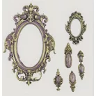 Limited Edition LaBlanche Szilikon öntőforma - Frames and Pendants -  Silicon Mould (1 db)