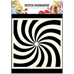   Dutch Doobadoo Stencil6" (15 cm) - Spiral - Dutch Mask Art (1 db)