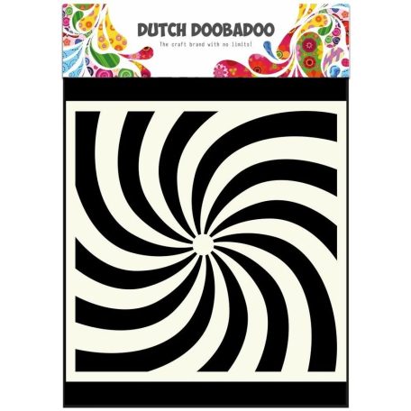 Dutch Doobadoo Stencil6" (15 cm) - Spiral - Dutch Mask Art (1 db)