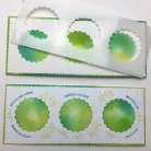 The Crafter's Workshop Stencil 4"x9"(10*22cm) - Rollerdex Pattern - Slimline stencil (1 db)