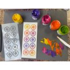 The Crafter's Workshop Stencil 4"x9"(10*22cm) - Rollerdex Pattern - Slimline stencil (1 db)