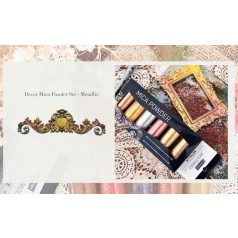   Redesign with Prima Pigmentpor készlet - Metallic - Mica Powder (6 db)