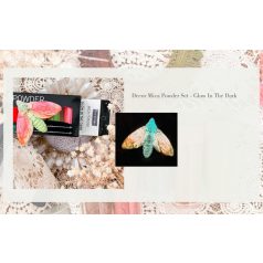   Redesign with Prima Pigmentpor készlet - Glow in the dark - Mica Powder (6 db)