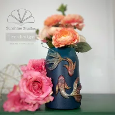   Redesign with Prima Öntőforma - Siamese Splendor - Décor Mould (1 db)