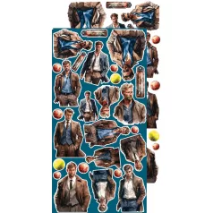   Craft O'Clock Kivágóív - Hey, Dude! - Men’s World - Extras to Cut Set (18 ív)