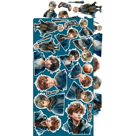 Craft O'Clock Kivágóív - Hey, Dude! - Men’s World - Extras to Cut Set (18 ív)