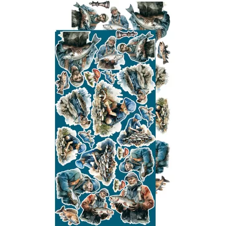 Craft O'Clock Kivágóív - Hey, Dude! - Men’s World - Extras to Cut Set (18 ív)