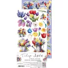 Craft O'Clock Kivágóív - Tulip Love - Flowers - Extras to Cut Set (18 ív)