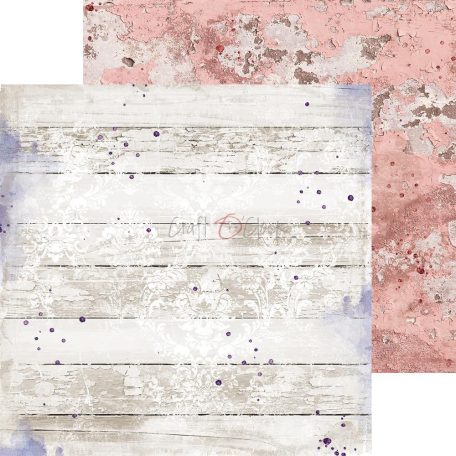 Craft O'Clock Scrapbook papírkészlet 8" (20 cm) - Tulip Love - Basic Paper Set (24 ív)