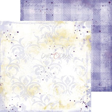 Craft O'Clock Scrapbook papírkészlet 8" (20 cm) - Tulip Love - Basic Paper Set (24 ív)