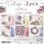 Craft O'Clock Scrapbook papírkészlet 6" (15 cm) - Tulip Love - Paper Collection Set (24 ív)