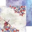 Craft O'Clock Scrapbook papírkészlet 6" (15 cm) - Tulip Love - Paper Collection Set (24 ív)