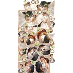   Craft O'Clock Kivágóív - A Day To Remember - Wedding elements - Extras to Cut Set (18 ív)